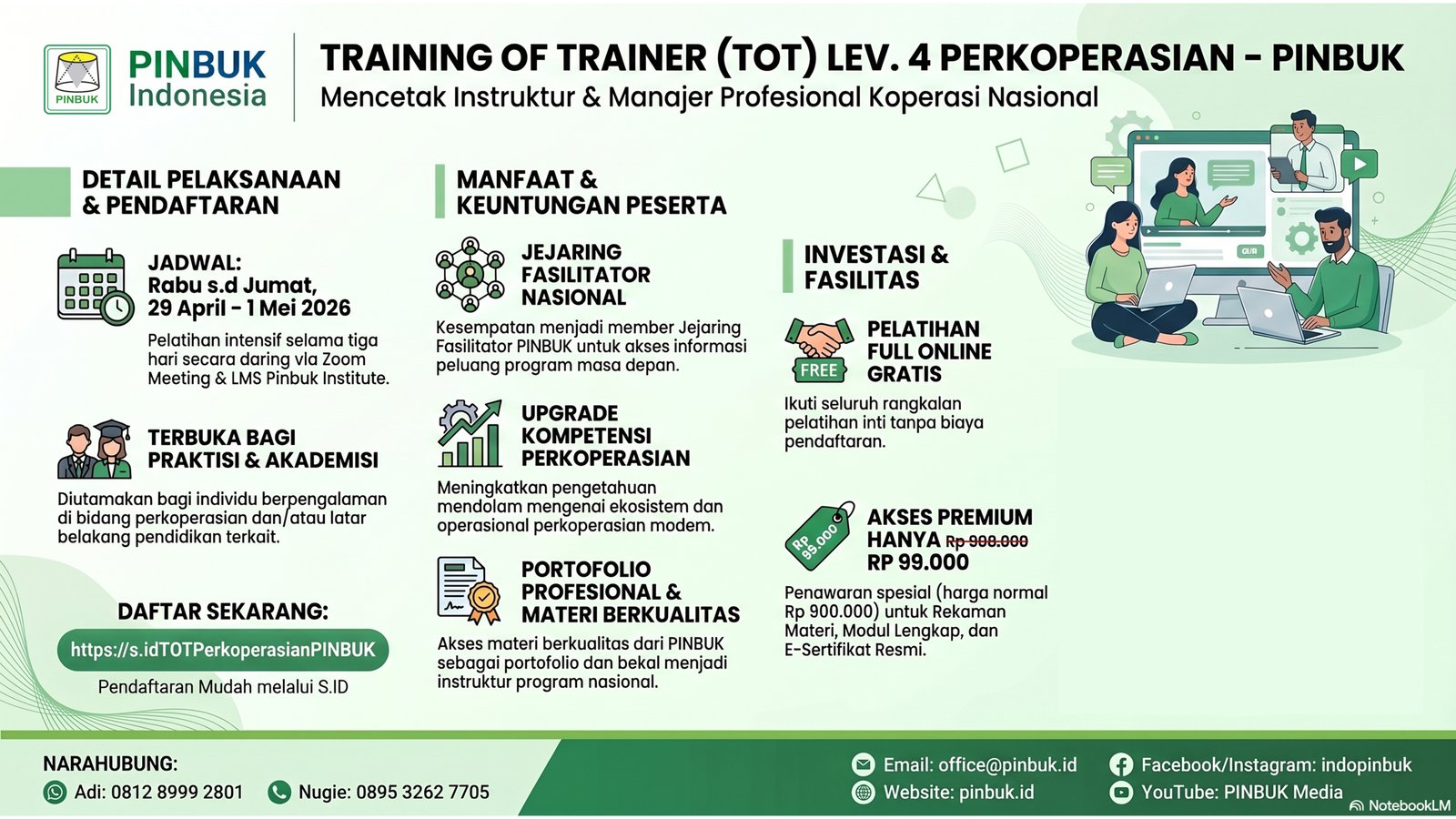 Training of Trainer (TOT) Level 4 - PINBUK