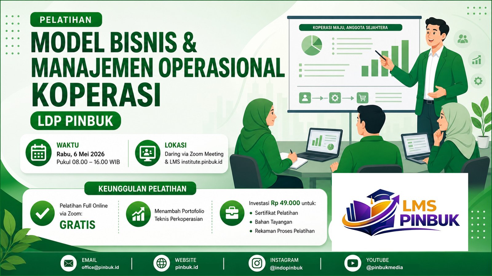 Pelatihan Model Bisnis & Manajemen Operasional Koperasi