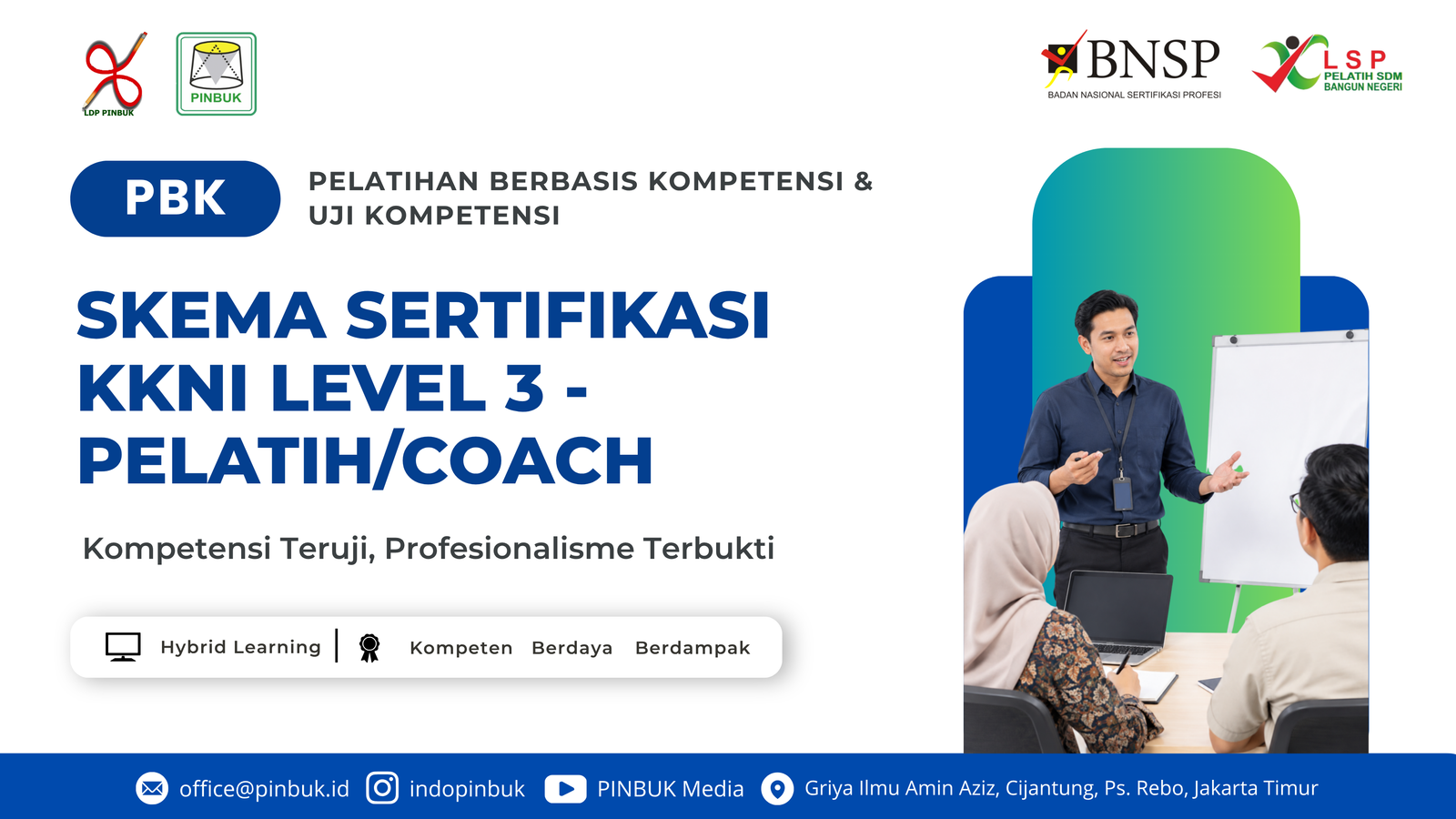 PELATIHAN & UJI KOMPETENSI KKNI Level 3 - Pelatih/Coach (3-4 Oktober 2026)